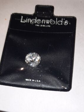 Authentic Genuine Lindenwold's Fine Jewelry 2CTTW CZ 8mm Solitaire Stone AAA